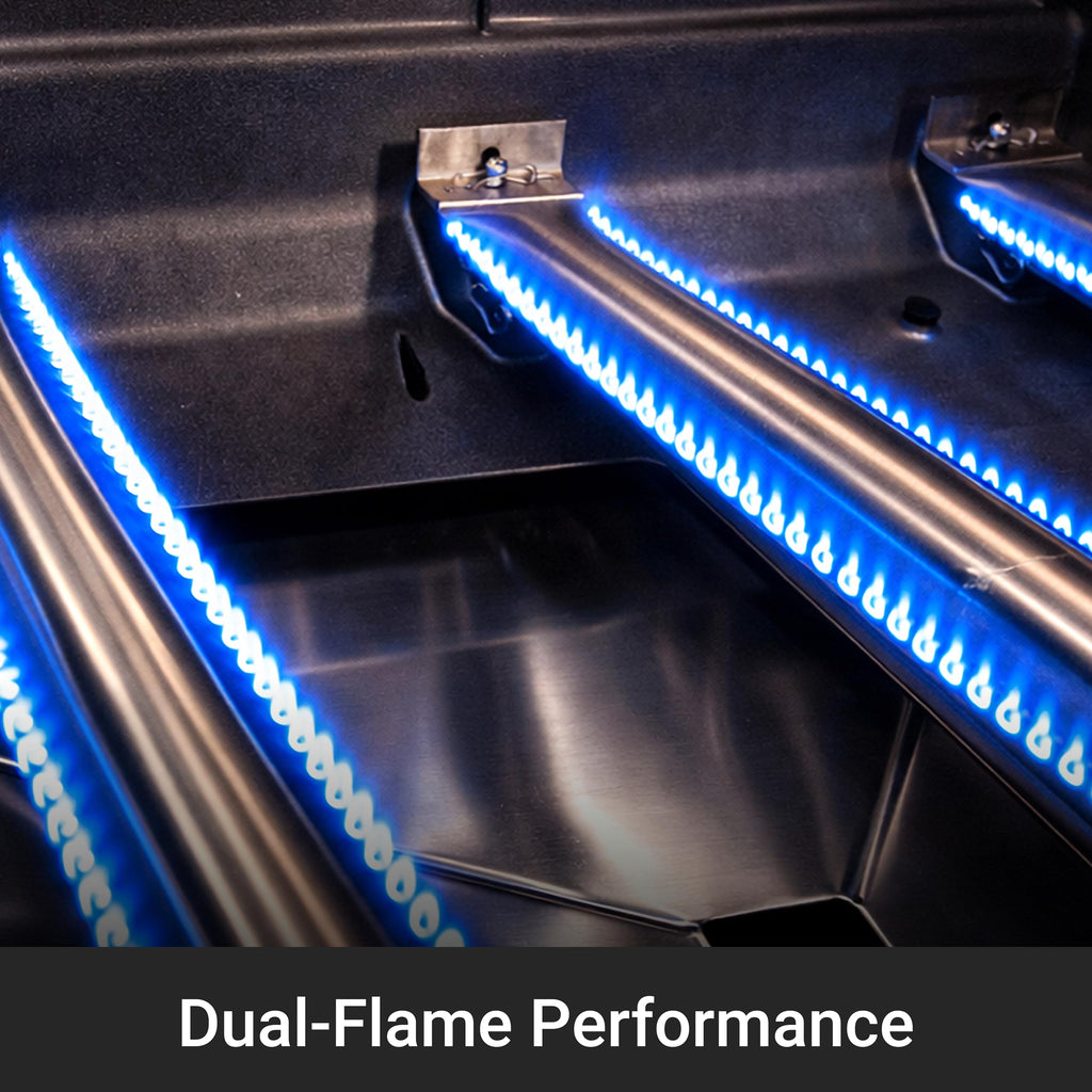 Liquid Propane 6-Burner Stainless Steel H662