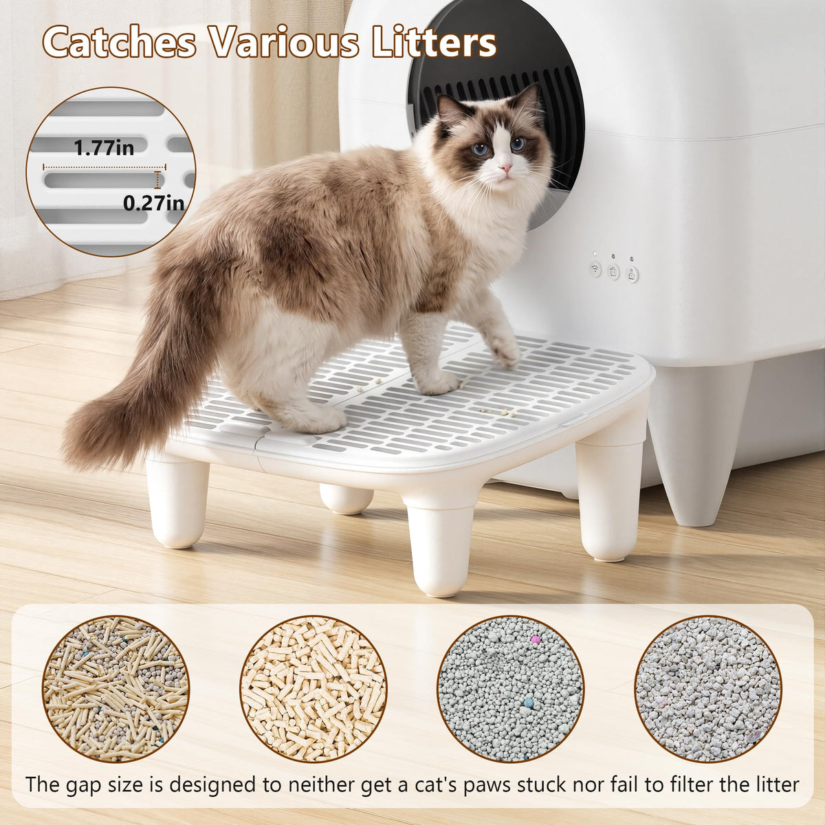 Cat Litter Box Step W891065