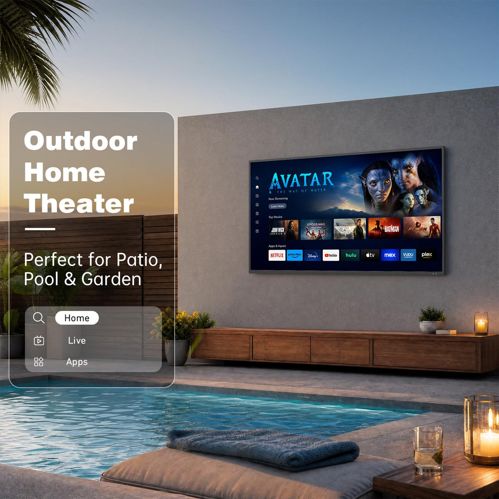 55 inch 4K UHD Weatherproof Smart TV P710911