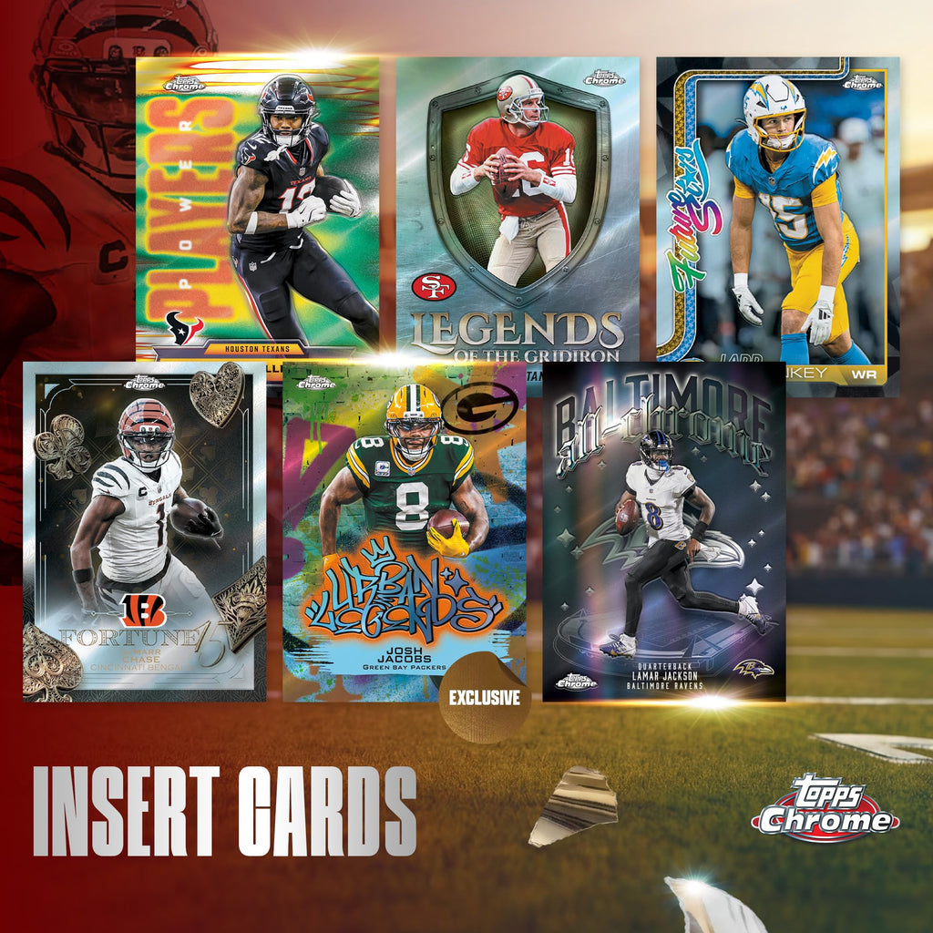 2025 Topps Chrome NFL Football Mega Box S98761