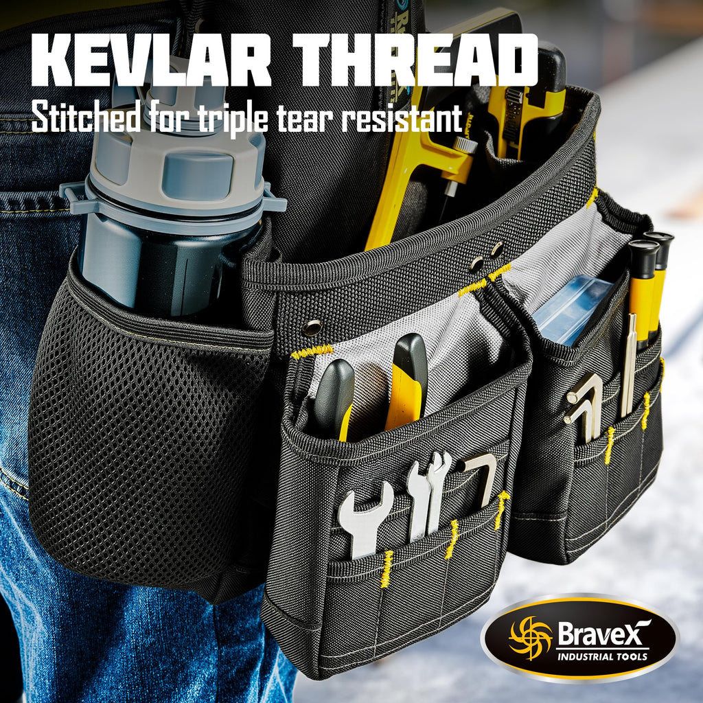Tool Belt Suspenders 20 Bags 1200D Ballistic Nylon T7792