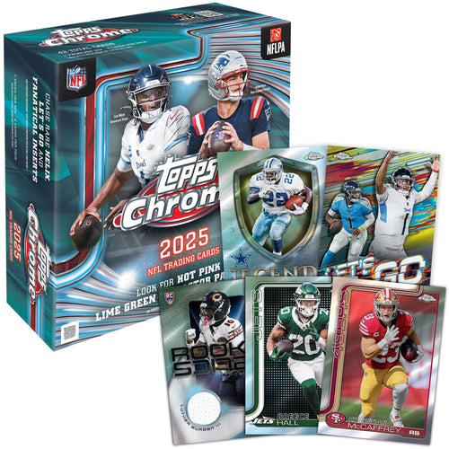 2025 Topps Chrome NFL Football Mega Box S98761