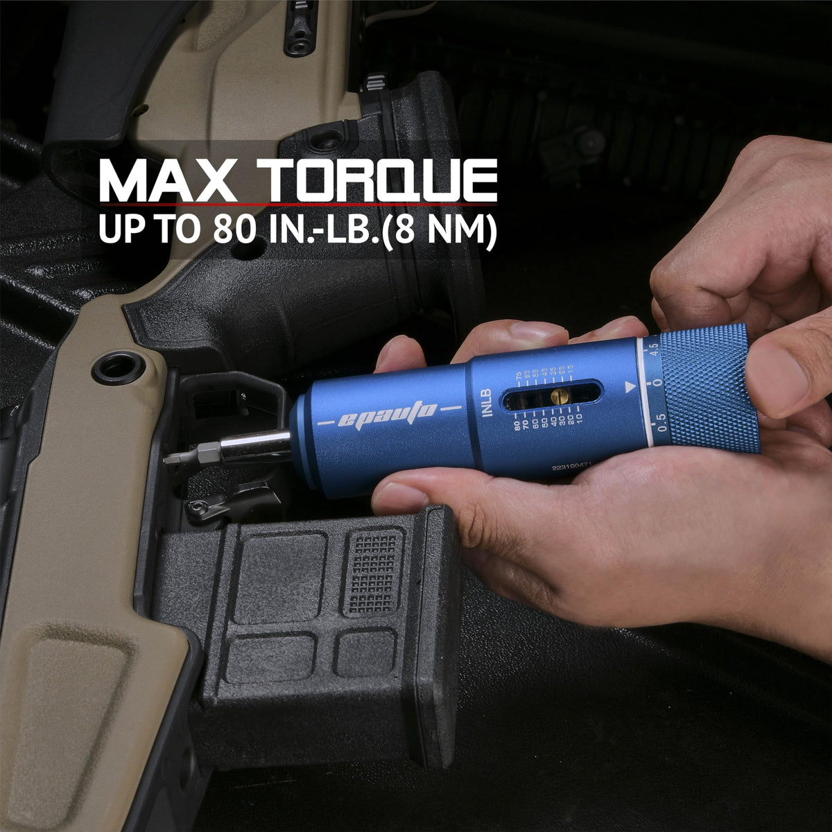 Manual Wrench Screwdriver 10-80 In/lb P4068