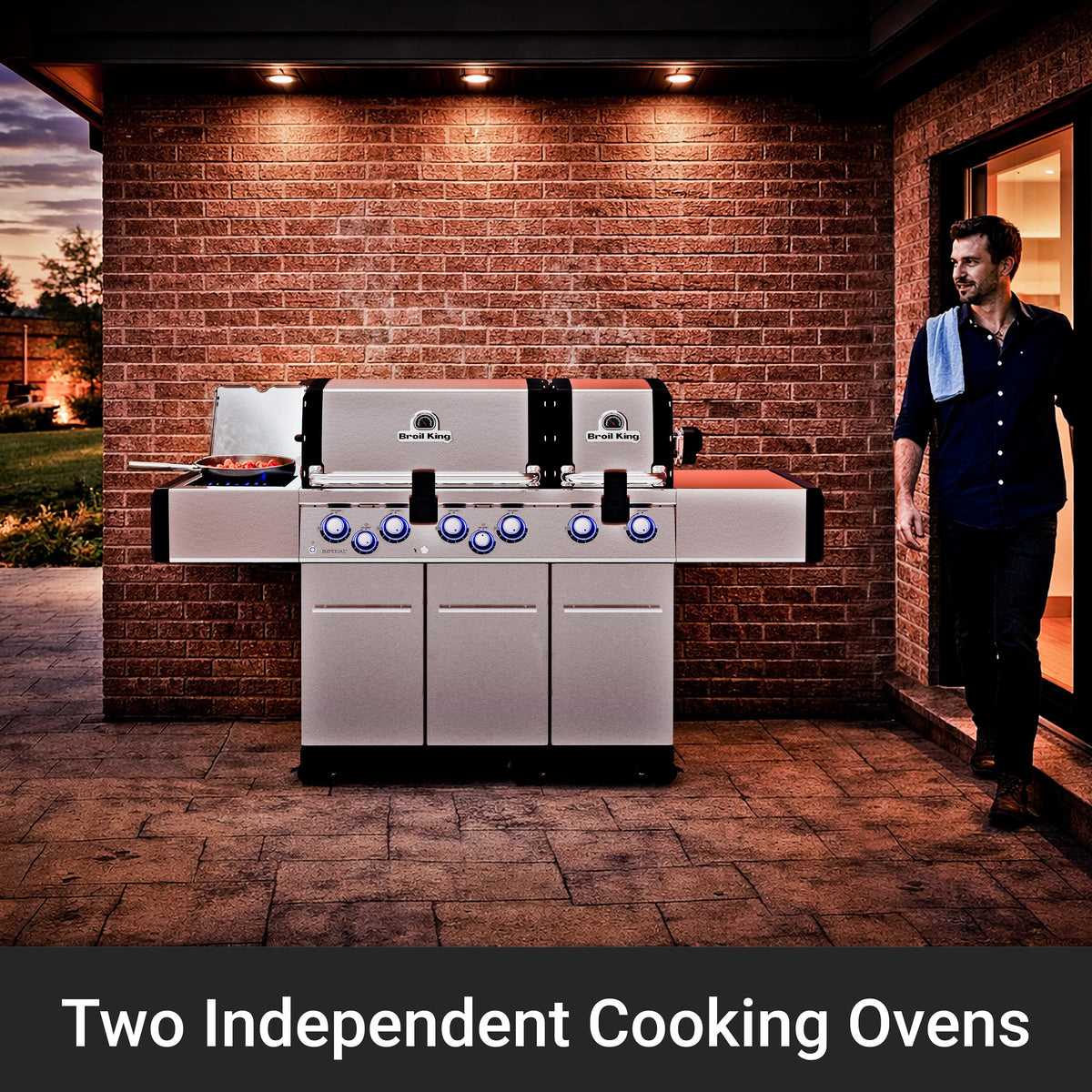Liquid Propane 6-Burner Stainless Steel H662